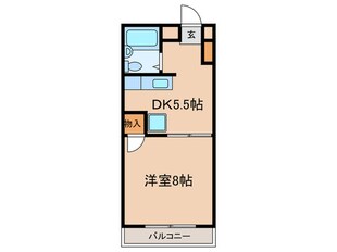 カルムの物件間取画像